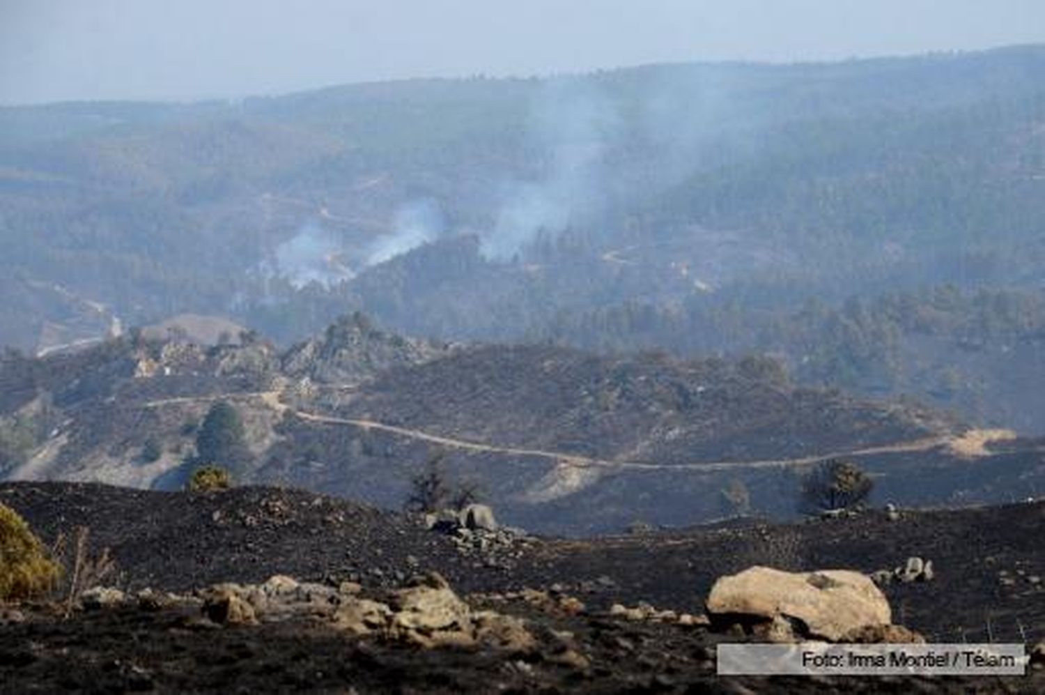 Lograron controlar el último foco de incendio en las sierras de Córdoba