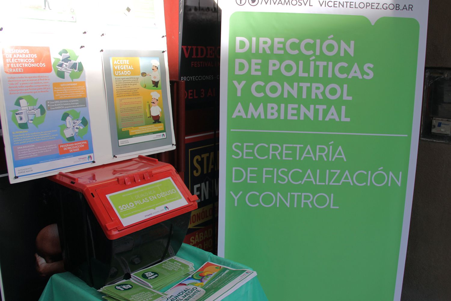 Día del cuidado ambiental en Vicente López