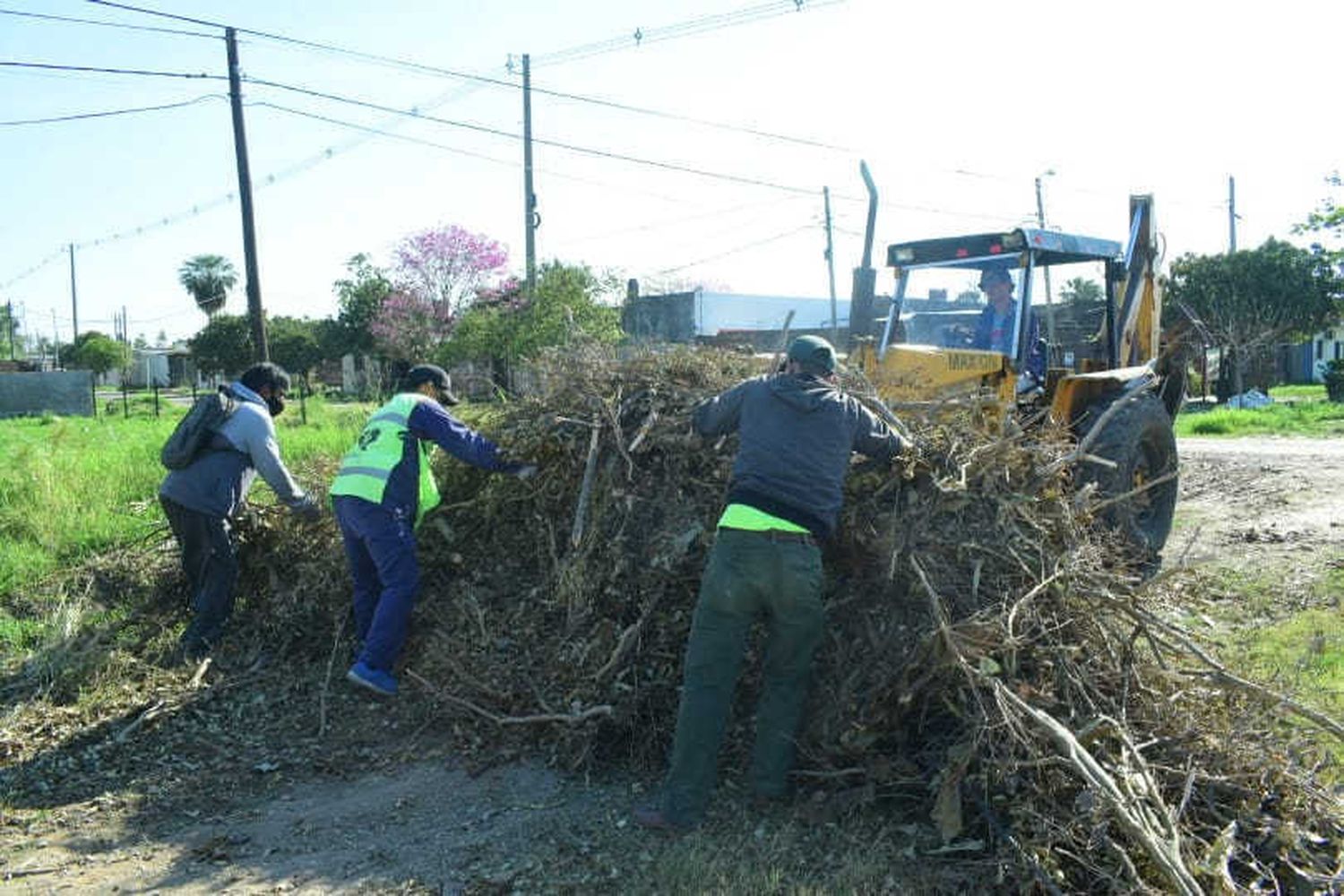 El plan integral de servicios esenciales llegó al San Juan Bautista