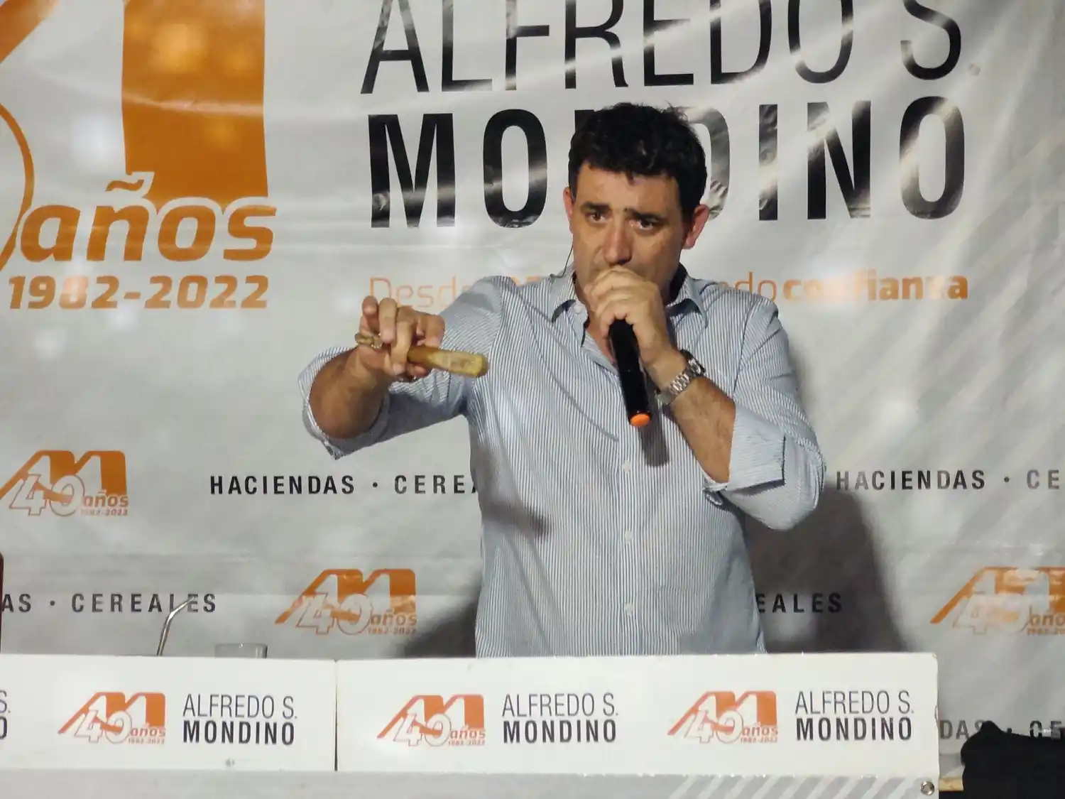 Mondino llegó a buen puerto con su 47° remate televisado