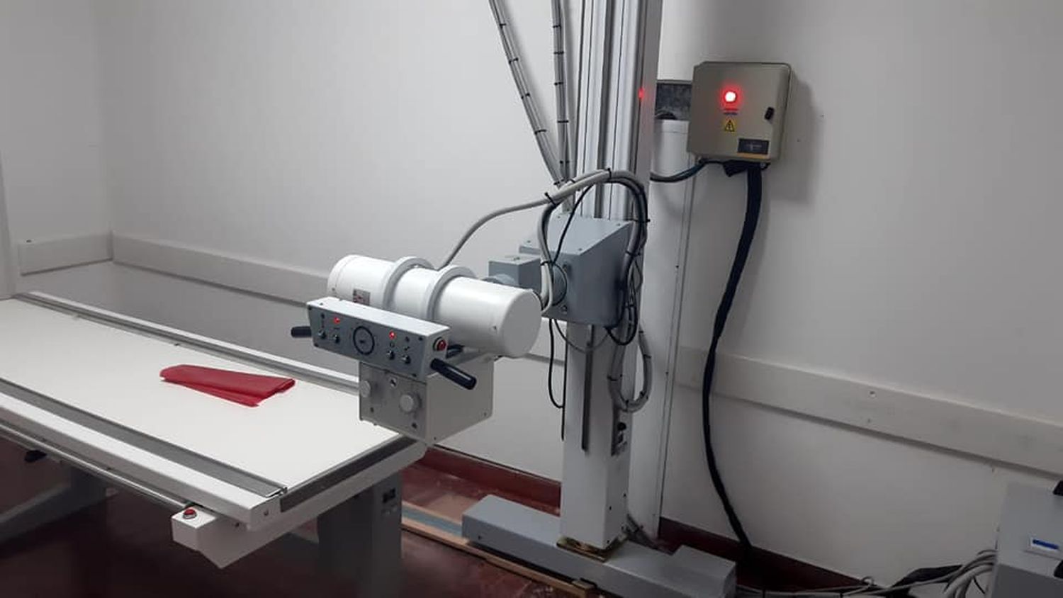 Hospital San Antonio: quedó instalado el equipo de Rayos