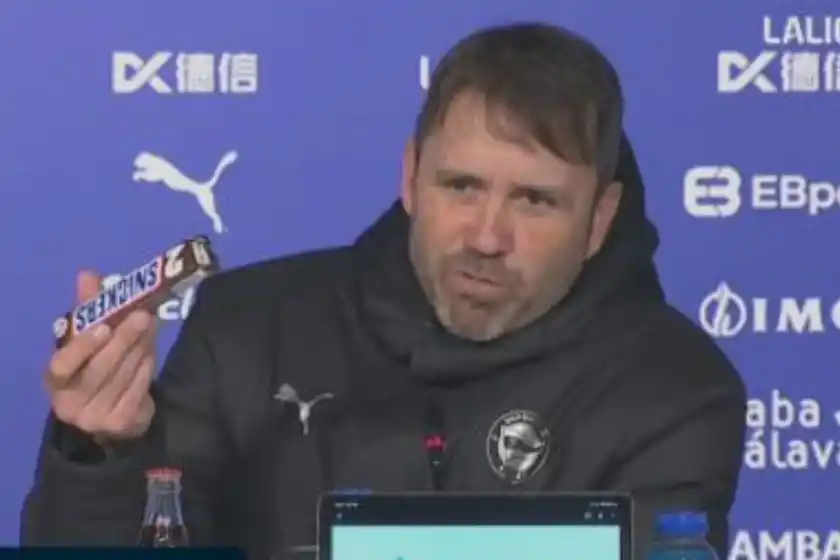 Perlita del Chacho: Coudet le regaló un chocolate a un periodista que lo había criticado