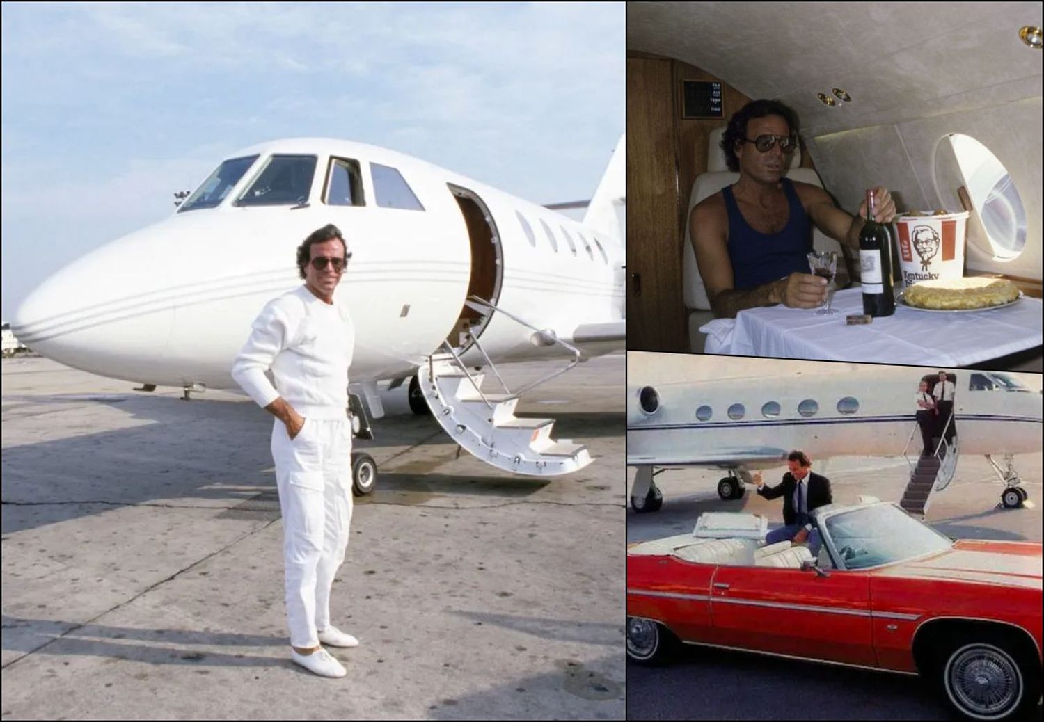 Llegó Julio…Iglesias: un repaso a los gustos aeronáuticos del máximo cantante español