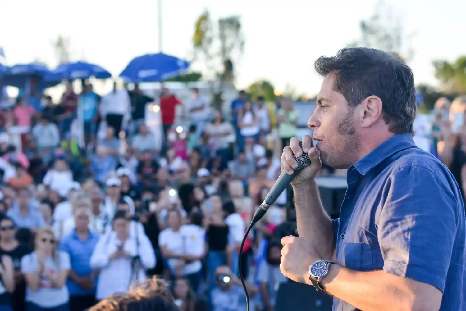Elecciones 2019: Kicillof cierra su campaña en Cañuelas, Chivilcoy, San Andrés de Giles y Merlo