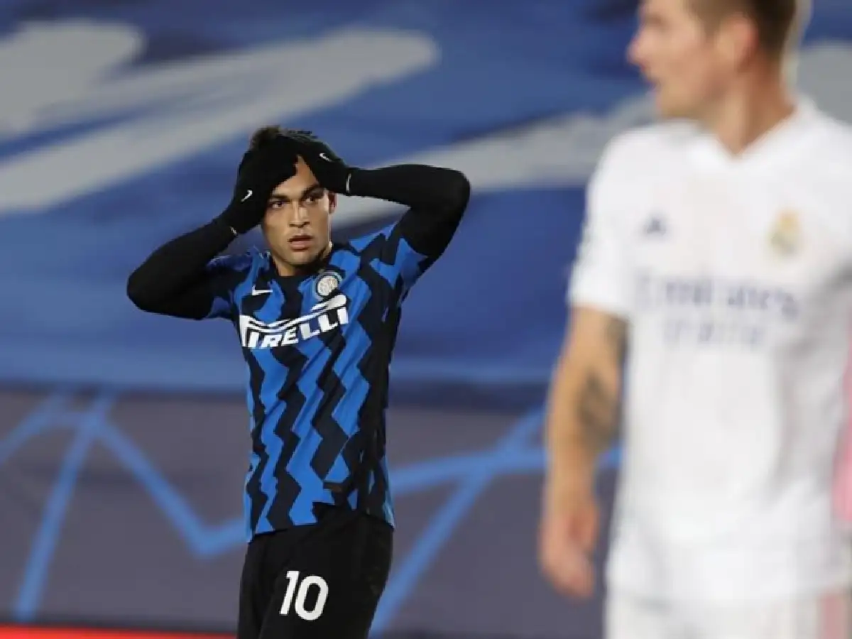 Pese al gol de Martínez, Inter perdió con Real Madrid