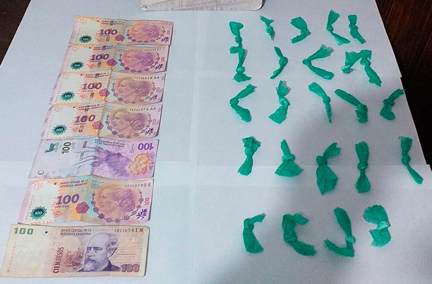 Persecución en Cerrito Sur: atraparon a un "dealer" que se trasladaba en taxi