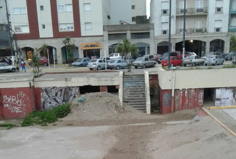 Abandono en la rambla