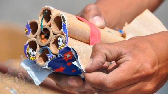 A pesar de la prohibición, hubo pirotecnia durante los festejos de Nochebuena