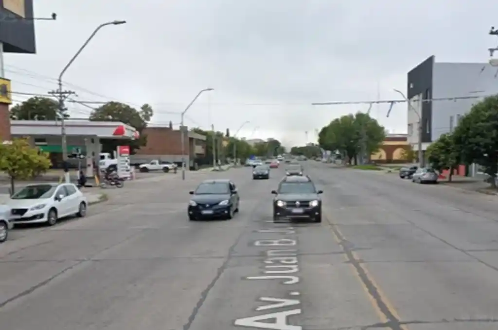 Sucedió en la avenida Juan B. Justo.