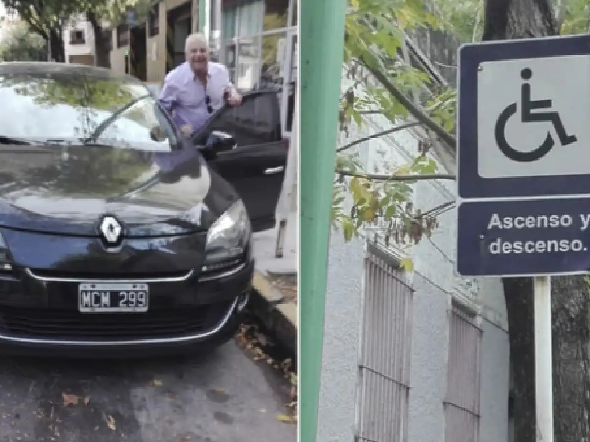 Estacionó en un lugar para discapacitados y le respondió: "Si querés vivir en un país justo, andate a Suiza"