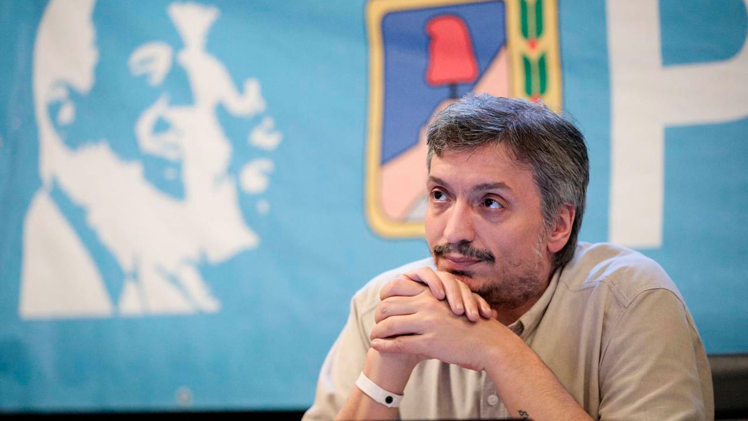 Máximo Kirchner no descartó una posible candidatura en Provincia