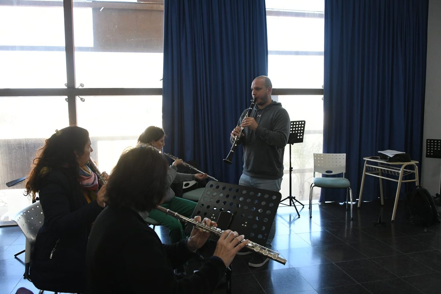 La Banda Municipal de Música se capacita de la mano de un destacado especialista