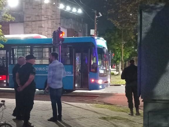 Cuatro ladrones le robaron la moto a una mujer en zona norte, dispararon al aire y la bala impactó contra un colectivo