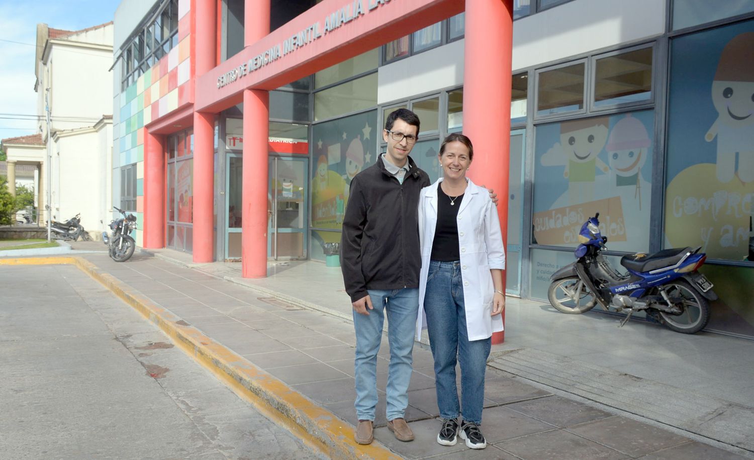 Logro. De médicos en Olavarría