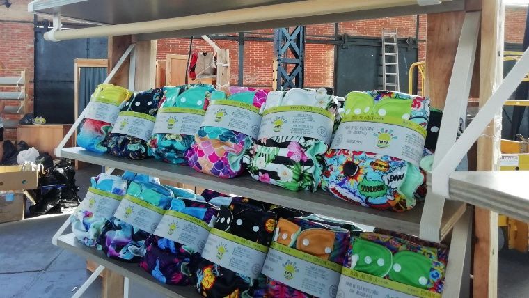 Un emprendimiento rosarino vende pañales de tela a todo el país