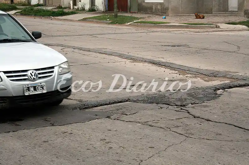 Los equipos no llegaron a tiempo y la obra no se inició
