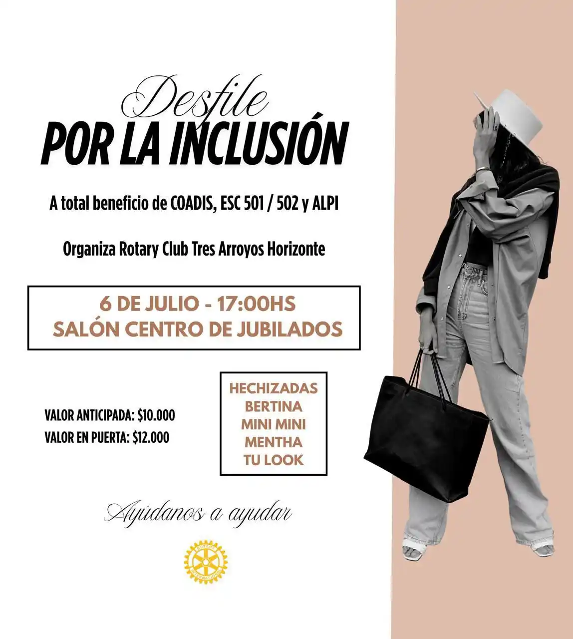 Desfile por la inclusión organizado por Rotary Horizonte