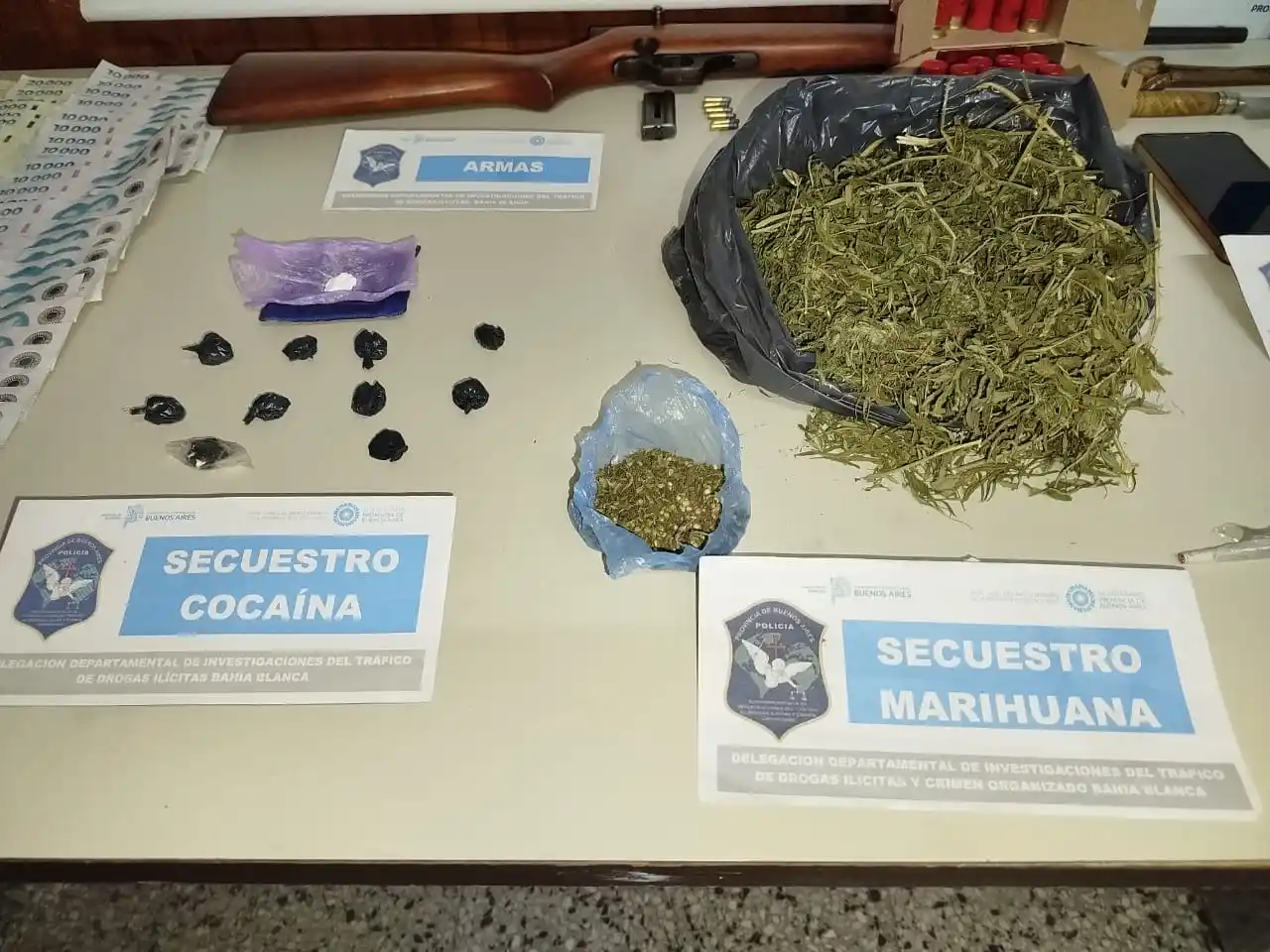 Chaves: exitoso operativo antidrogas con aprehendidos
