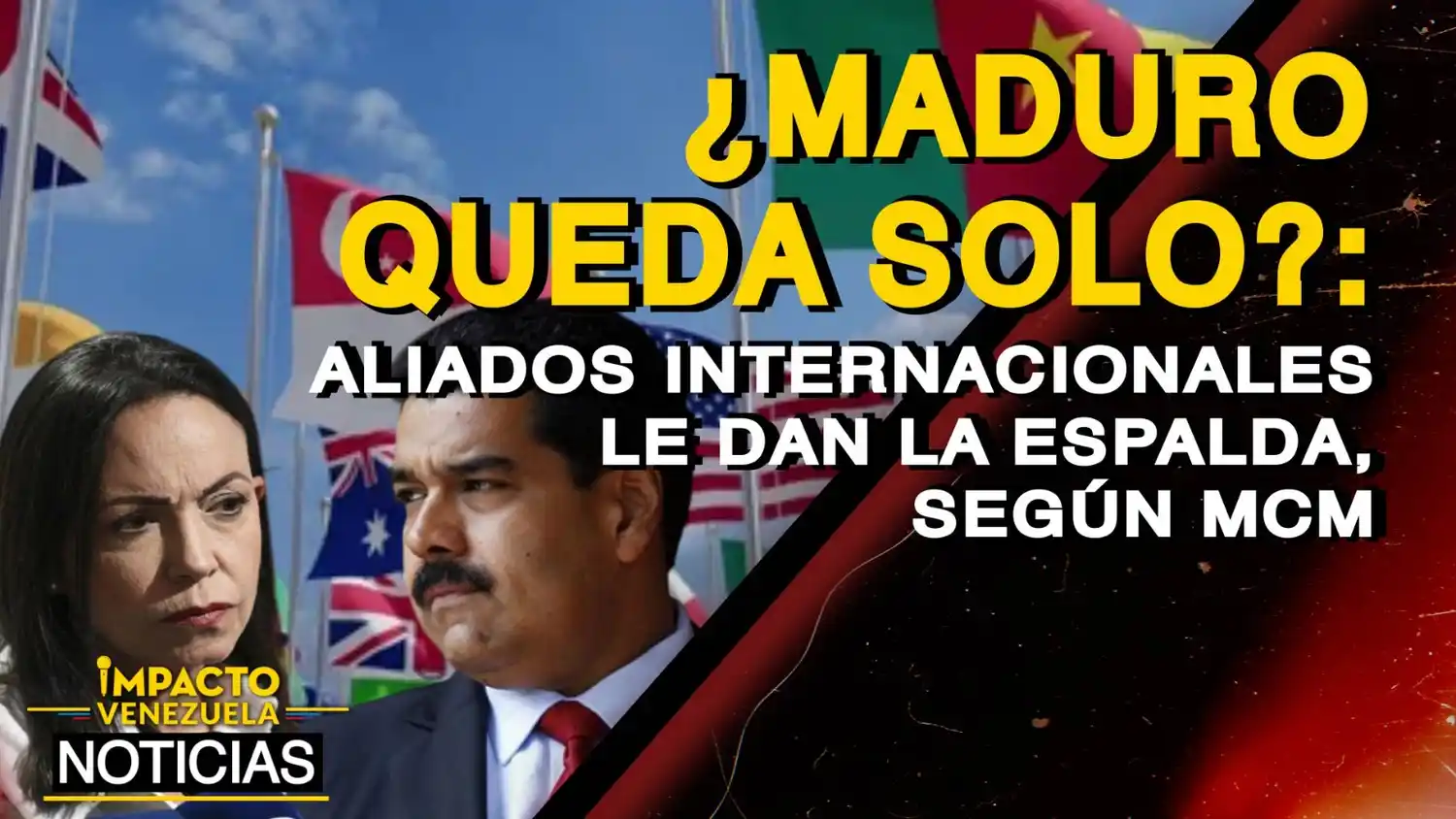 ¿MADURO QUEDA SOLO?: Aliados internacionales le dan  la espalda, según MCM – VIDEO