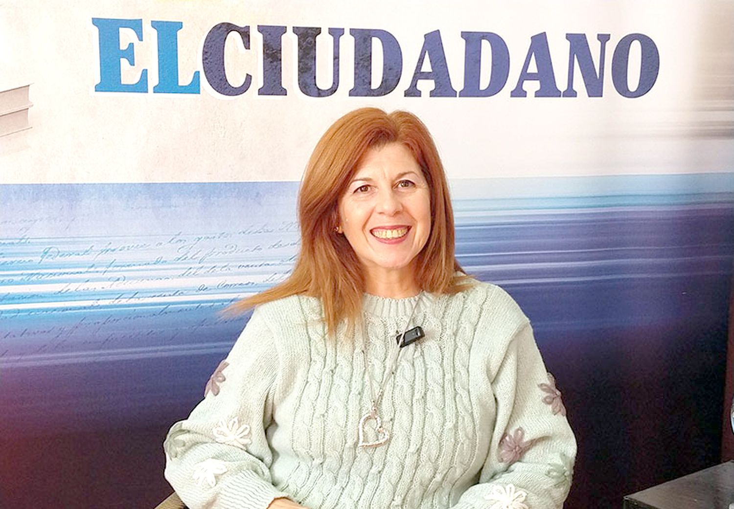 Autora. Nancy Almassio presentó un nuevo libro