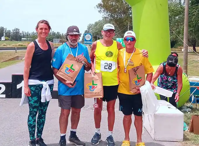 Se realizó en Lobería el Nacional Master de Marcha