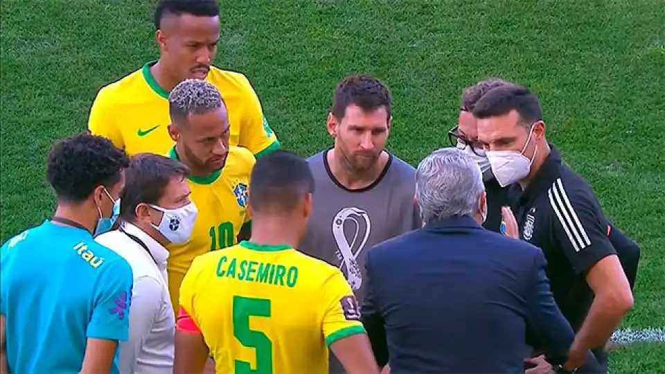 Scaloni sobre la suspensión: "es muy triste lo que acaba de suceder"