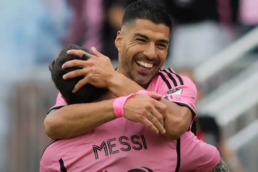 Con dobletes de Messi y Suárez, Inter Miami destrozó a Orlando City