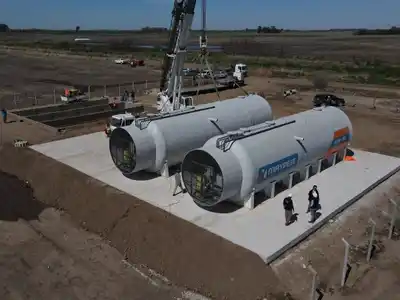 Diego de Alvear: el ministro Enrico confirmó que las obras de cloacas ya están en un 90%