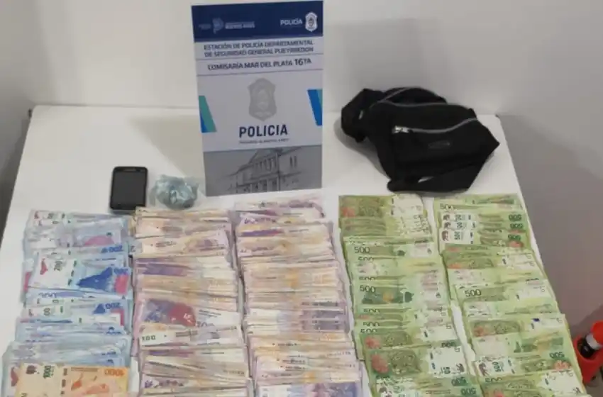Circulaba en plena madrugada con cocaína y $175.000: fue detenido