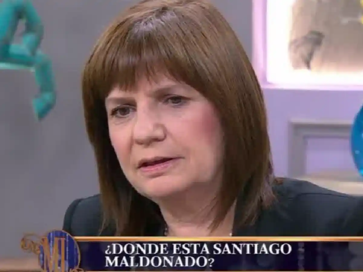 Bullrich: "Gendarmería no es responsable de la desaparición"