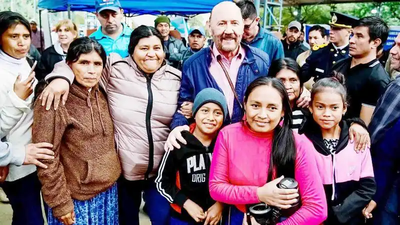 Insfrán anunció más 
obras para Laguna Yema