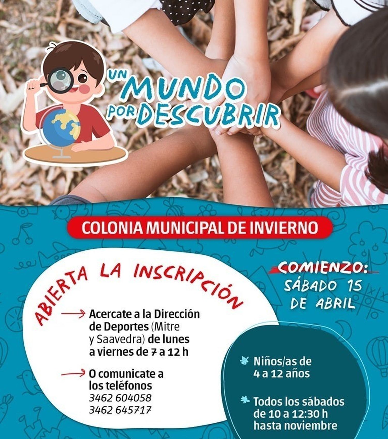 Está abierta la inscripción para la colonia municipal de invierno