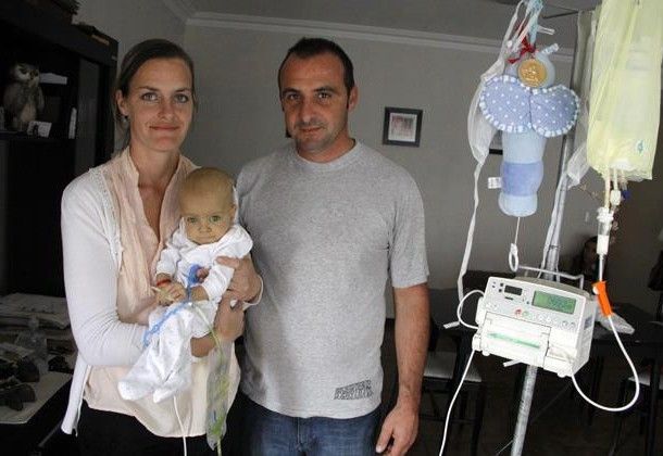 Mar del Plata: Bebé necesita un triple trasplante con urgencia