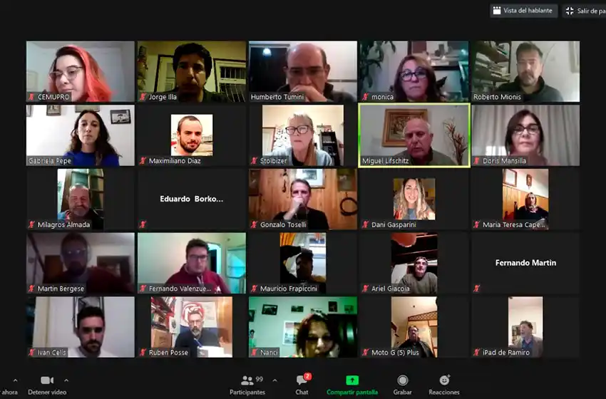 Dirigentes progresistas dialogaron sobre los desafíos del país en contexto de pandemia