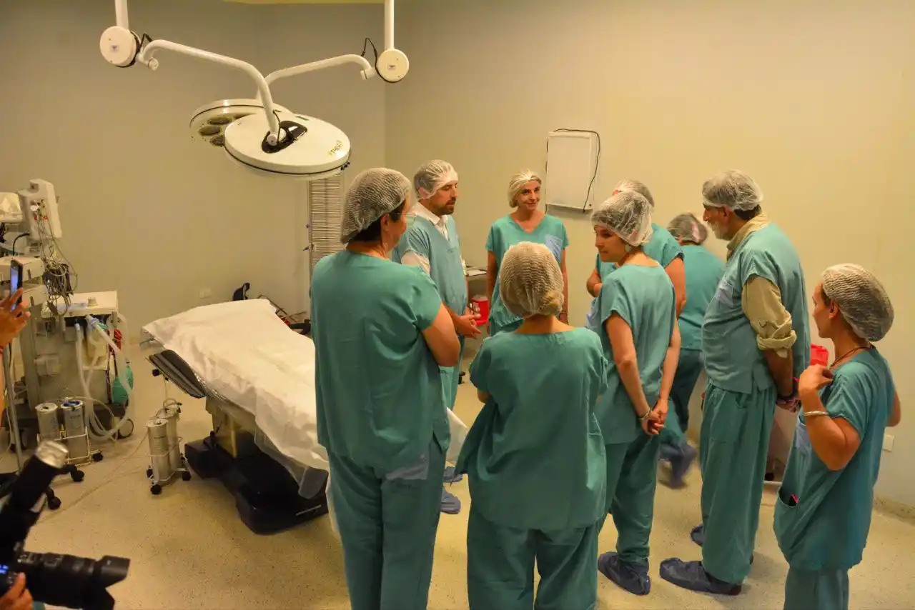 Hospital Cuenca Alta Néstor Kirchner en Cañuelas.