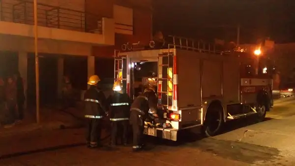 Principio de incendio en un edificio de calle San Juan
