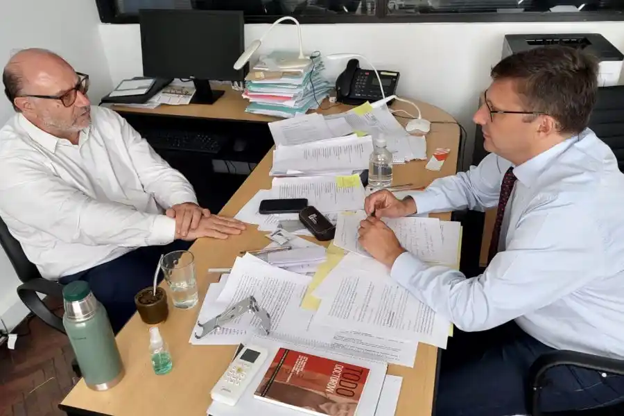 Mársico se reunió con Piedecasas del Consejo de la Magistratura por la vacancia Juzgado Federal