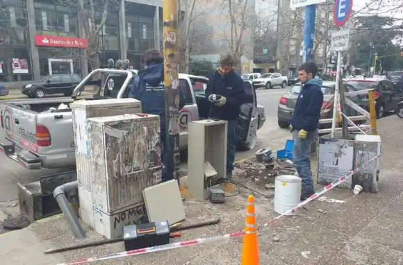 Vandalizaron un semáforo y su reparación costará 150 mil pesos