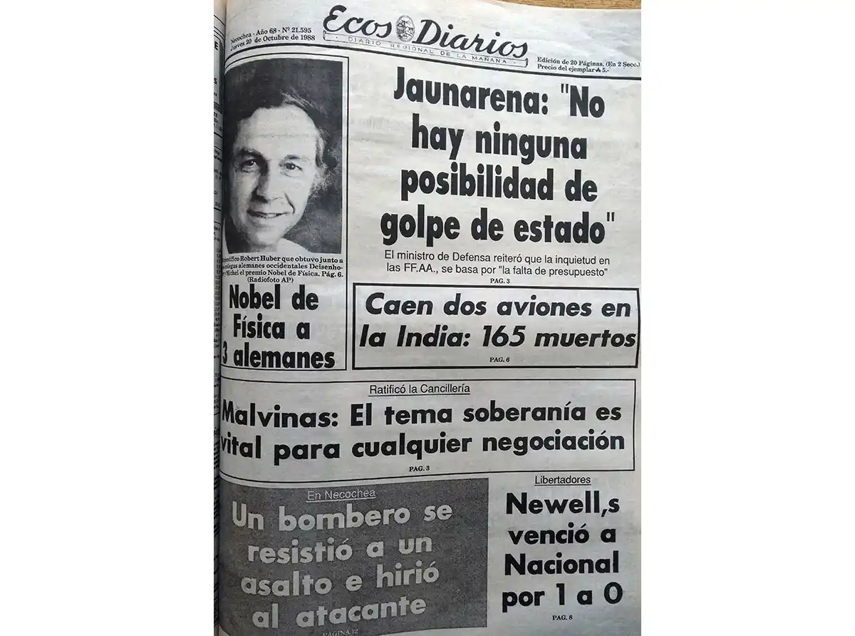 Jueves  20 de octubre de 1988