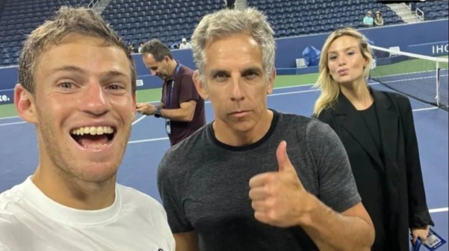 El sentido mensaje de Ben Stiller a un ex Top 10 que se retira del tenis