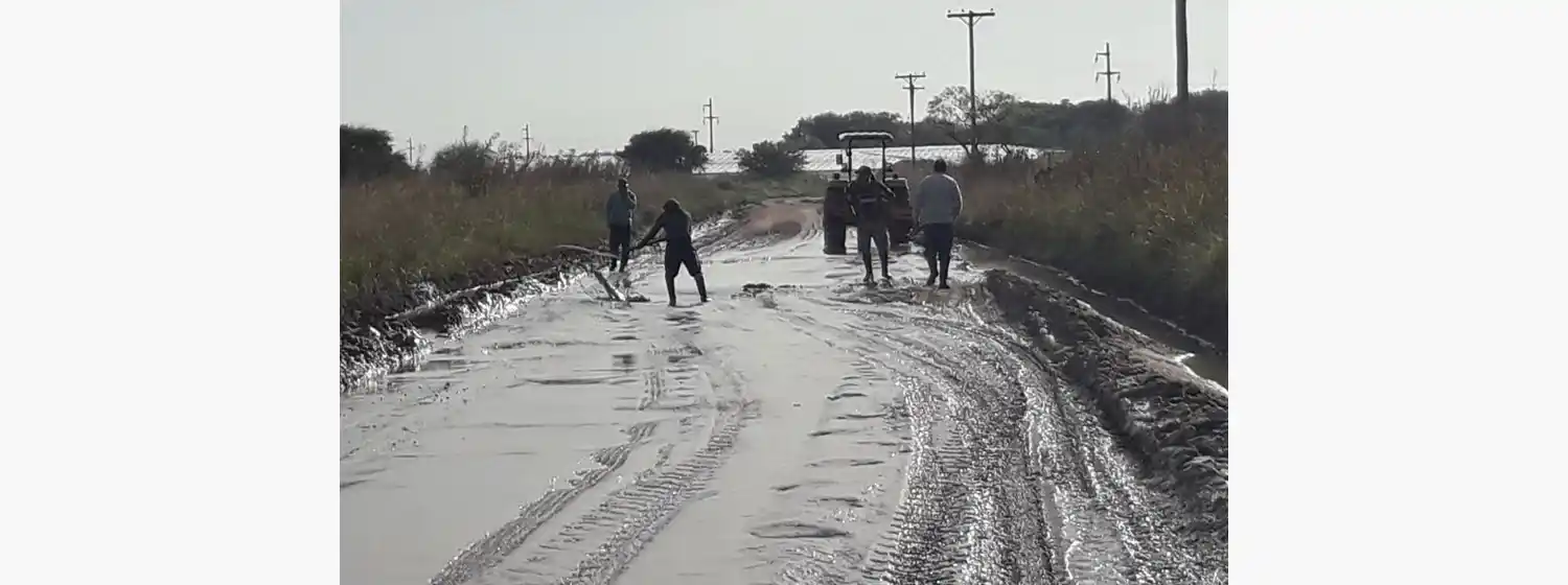 Caminos rurales: "No hemos visto pasar una máquina en todo este 2018"