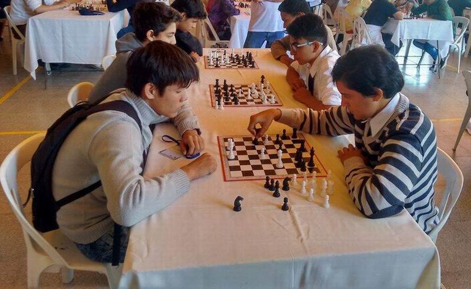 Formosa es sede del torneo
Internacional de Ajedrez