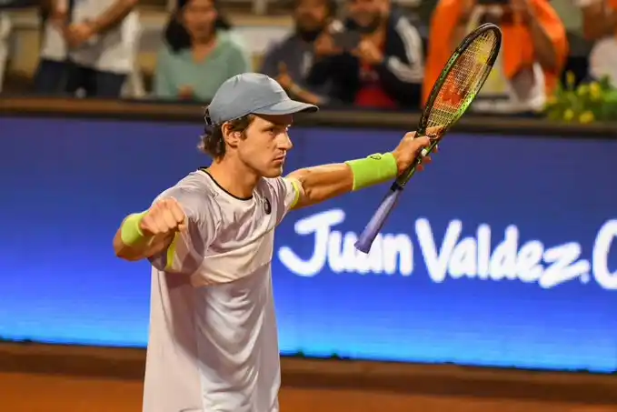 Etcheverry no pudo en la final ante el local Jarry