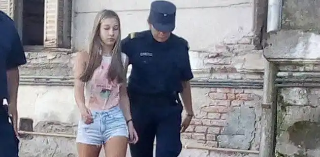 Nahir Galarza ya está en la Comisaría del Menor y la Mujer 