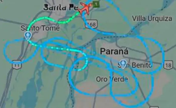 Insólito episodio: un avión sobrevoló por una hora porque no le respondían en la torre de control