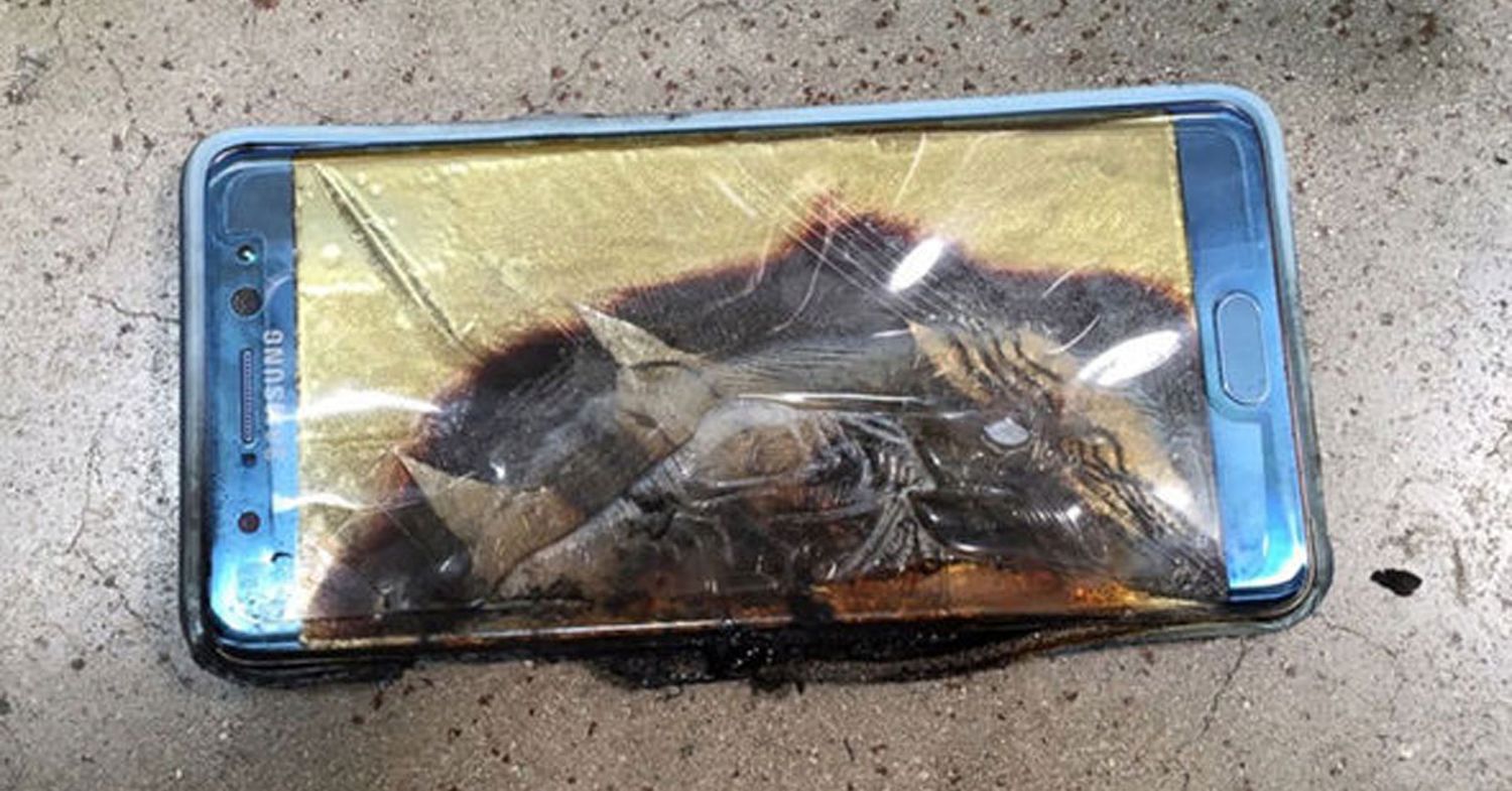 Galaxy Note 7 se retira del mercado