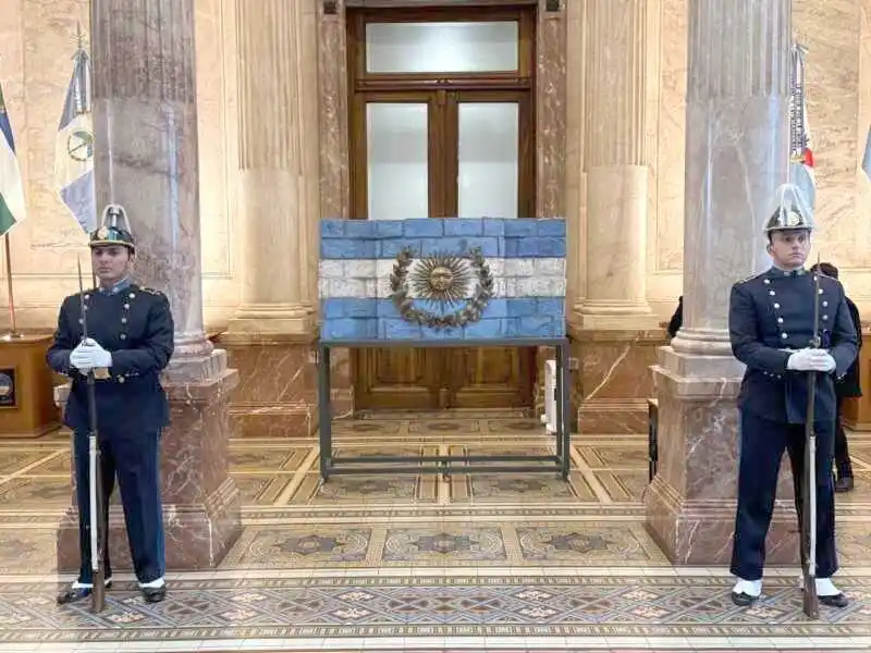 Hoy se realizará la presentación de la
muestra Patria, de Carlos Daniel Pallarols