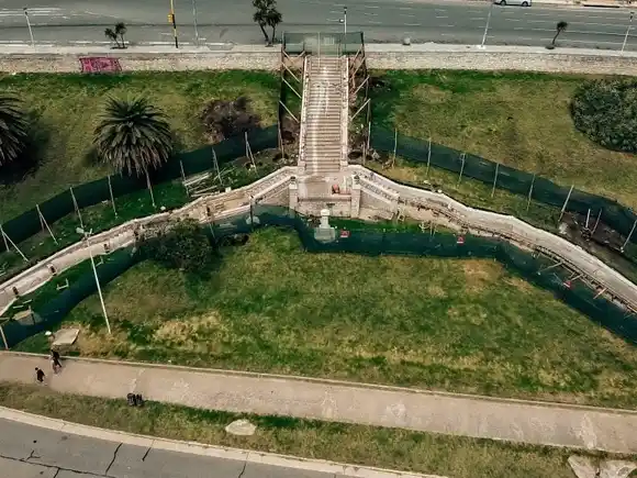 El Municipio avanza en la restauración de la Escalera Imperial