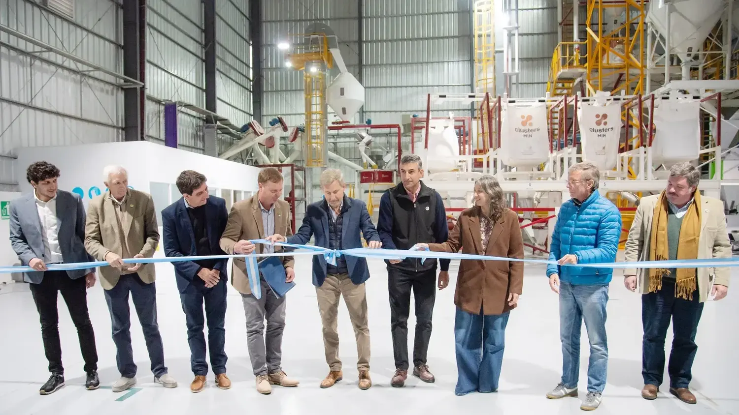 Frigerio inauguró una planta de alimentos balanceados en Hasenkamp que adhirió al RINI