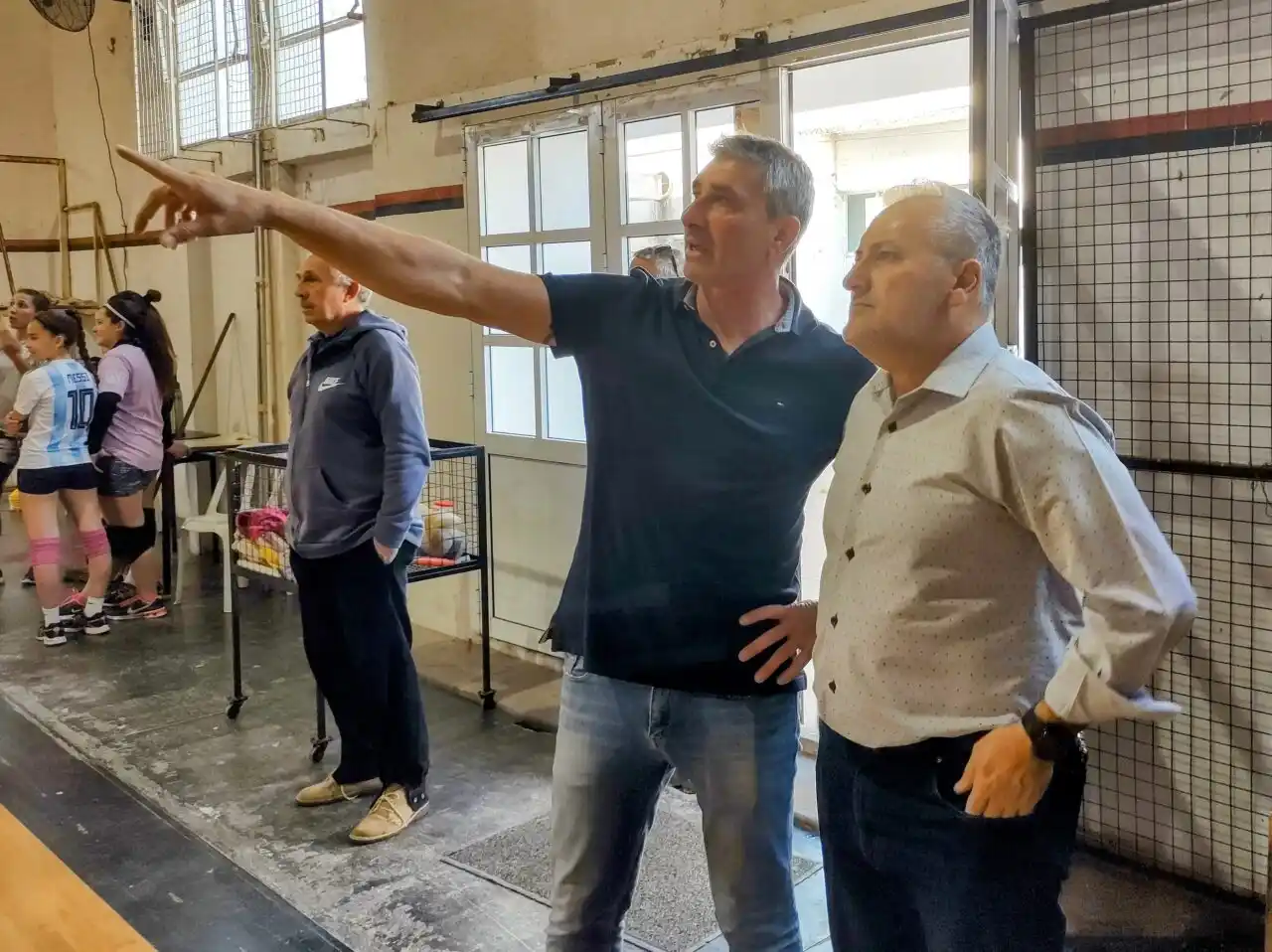 Lewandowski recorrió Bouquet junto a Abbondanzieri